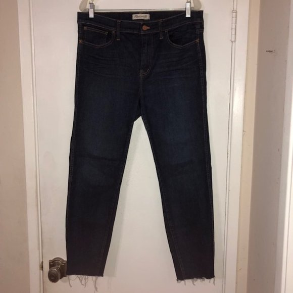 Madewell High Riser Skinny Crop 32 - Picture 1 of 4